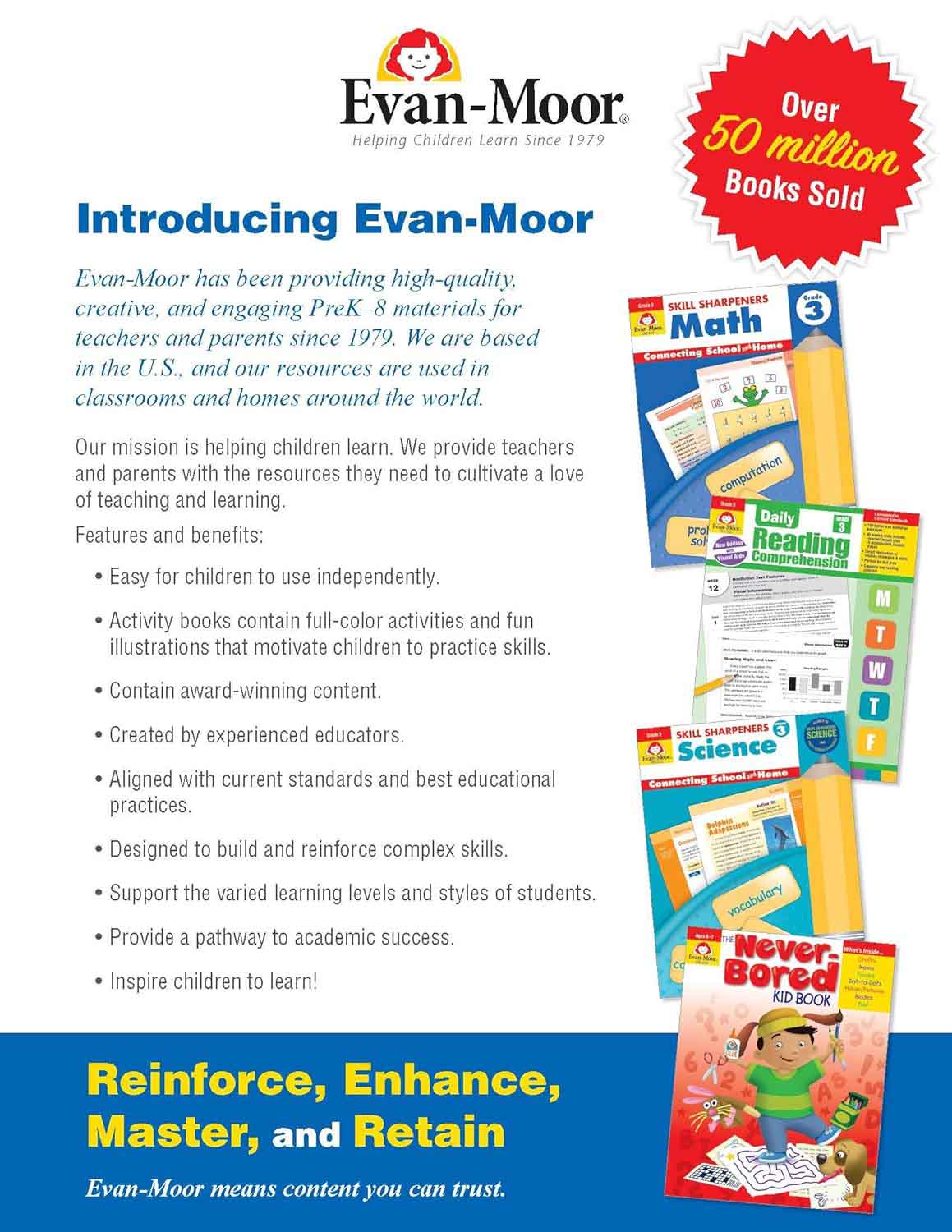 Skill Sharpeners: Math (Grade 1) (Evan-Moor)-Activity: 學習補充 Learning & Supplemental-買書書 BuyBookBook