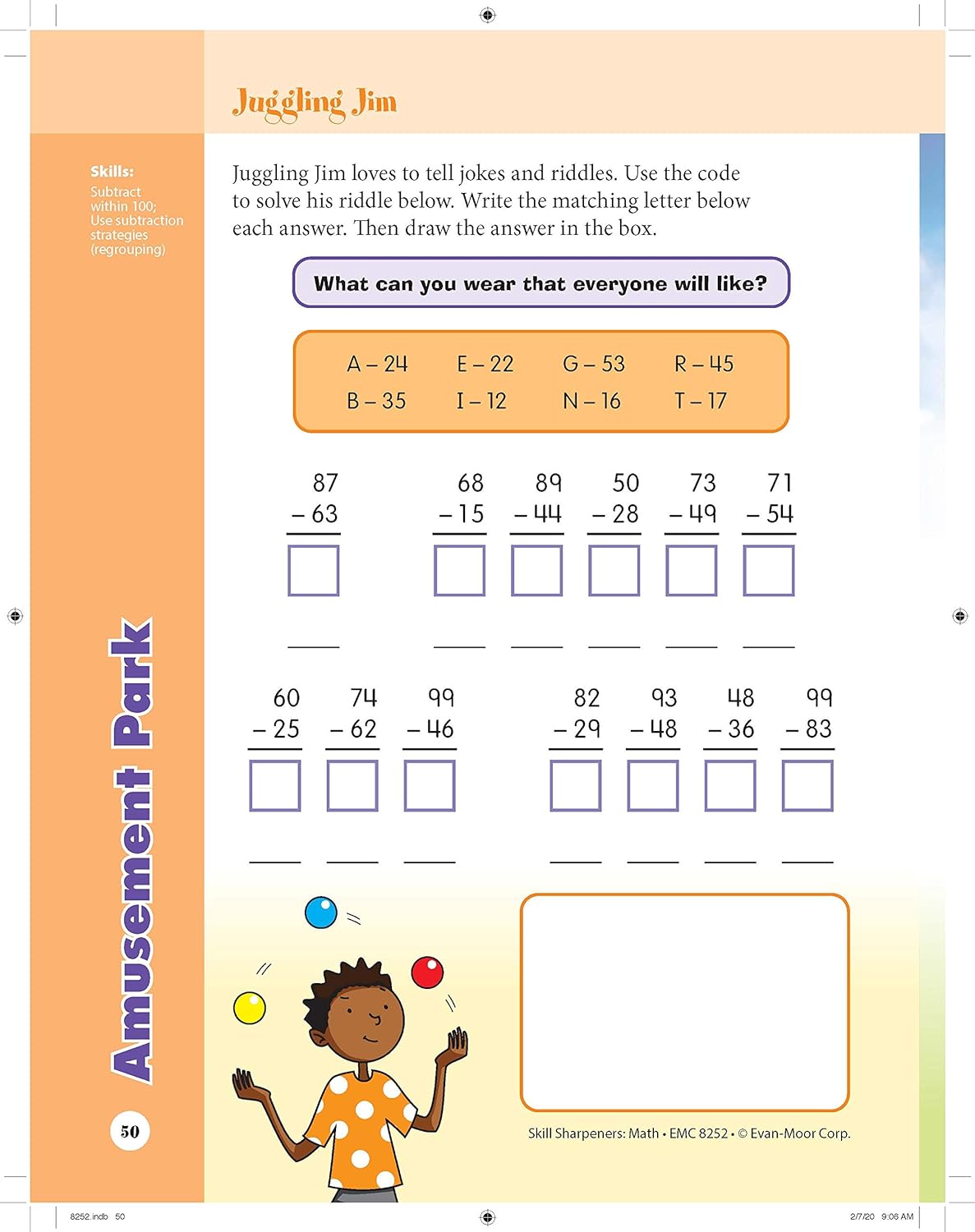 Skill Sharpeners: Math (Grade 2) (Evan-Moor)-Activity: 學習補充 Learning & Supplemental-買書書 BuyBookBook