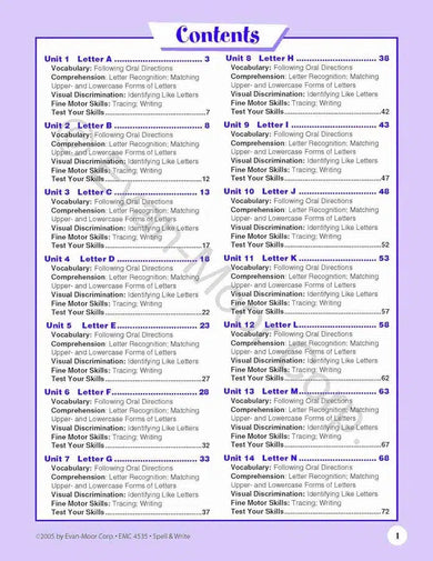 Skill Sharpeners: Spell & Write (Grade Prek) (Evan-Moor)-Activity: 學習補充 Learning & Supplemental-買書書 BuyBookBook