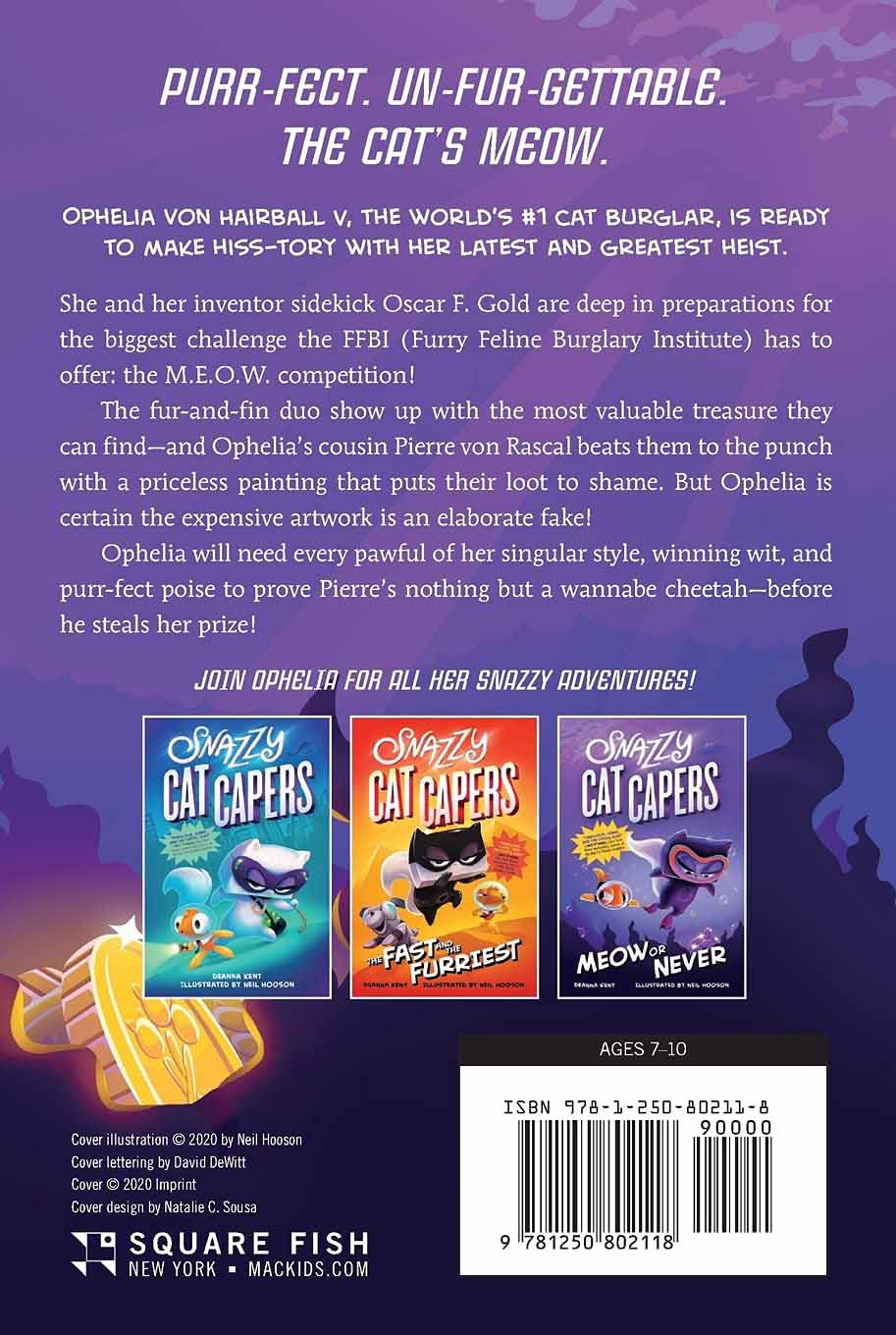 Snazzy Cat Capers, #03 Meow or Never Macmillan US