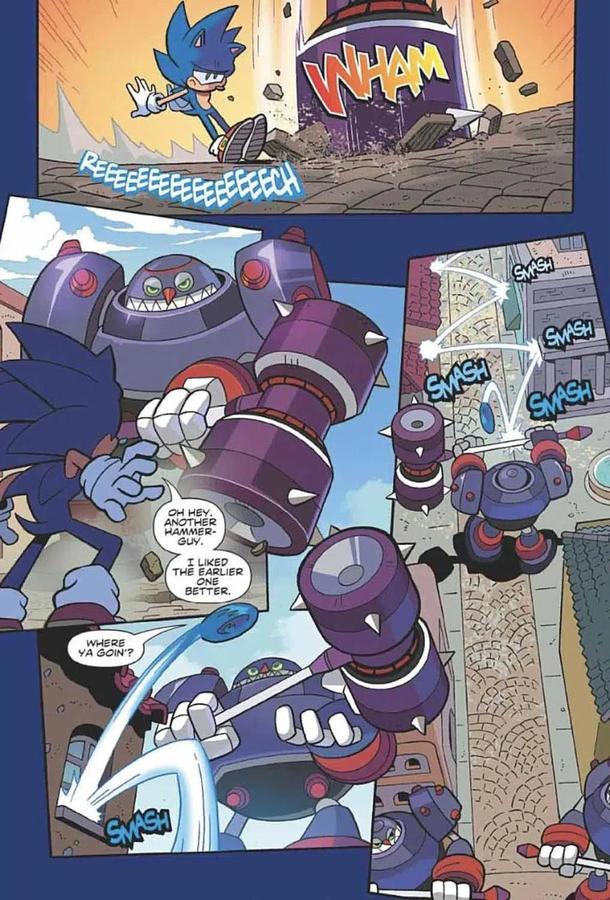 Sonic The Hedgehog #01 Fallout!-Fiction: 歷險科幻 Adventure & Science Fiction-買書書 BuyBookBook
