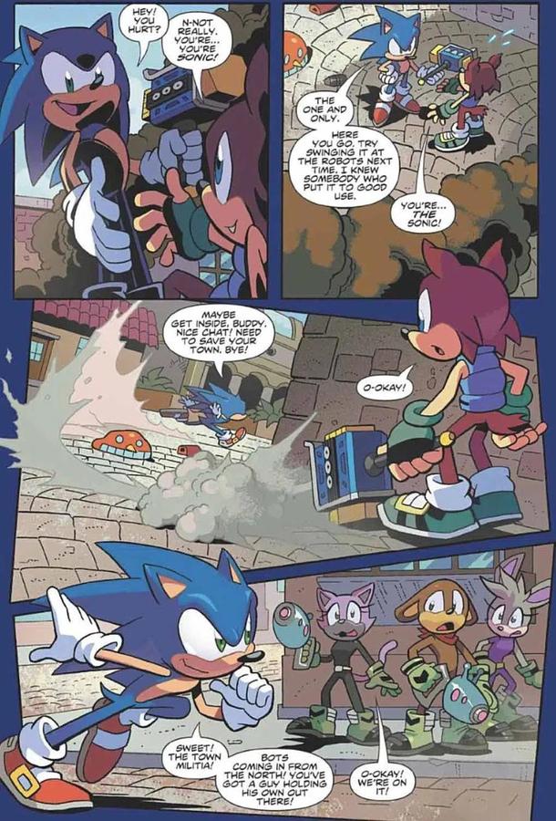 Sonic The Hedgehog #01 Fallout!-Fiction: 歷險科幻 Adventure & Science Fiction-買書書 BuyBookBook