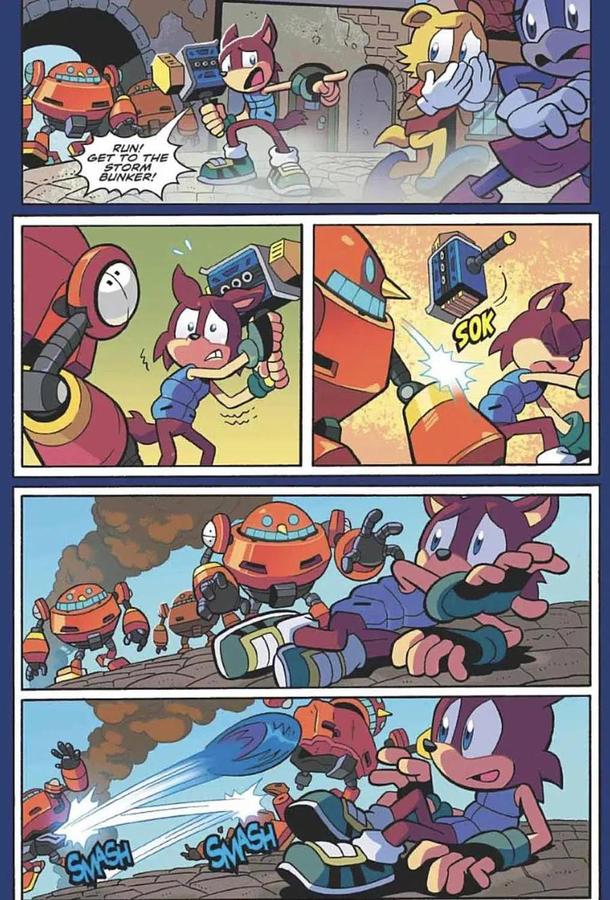 Sonic The Hedgehog #01 Fallout!-Fiction: 歷險科幻 Adventure & Science Fiction-買書書 BuyBookBook