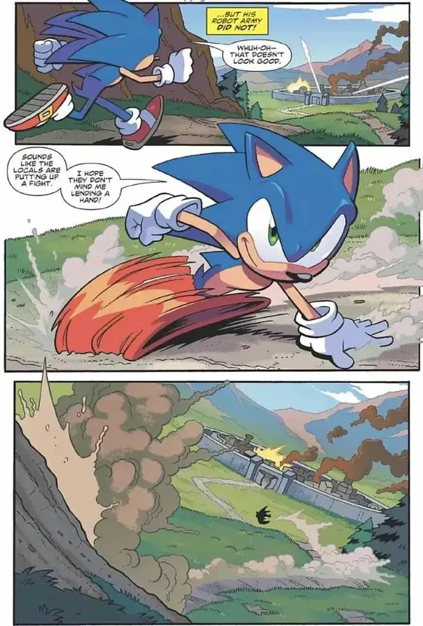 Sonic The Hedgehog #01 Fallout!-Fiction: 歷險科幻 Adventure & Science Fiction-買書書 BuyBookBook