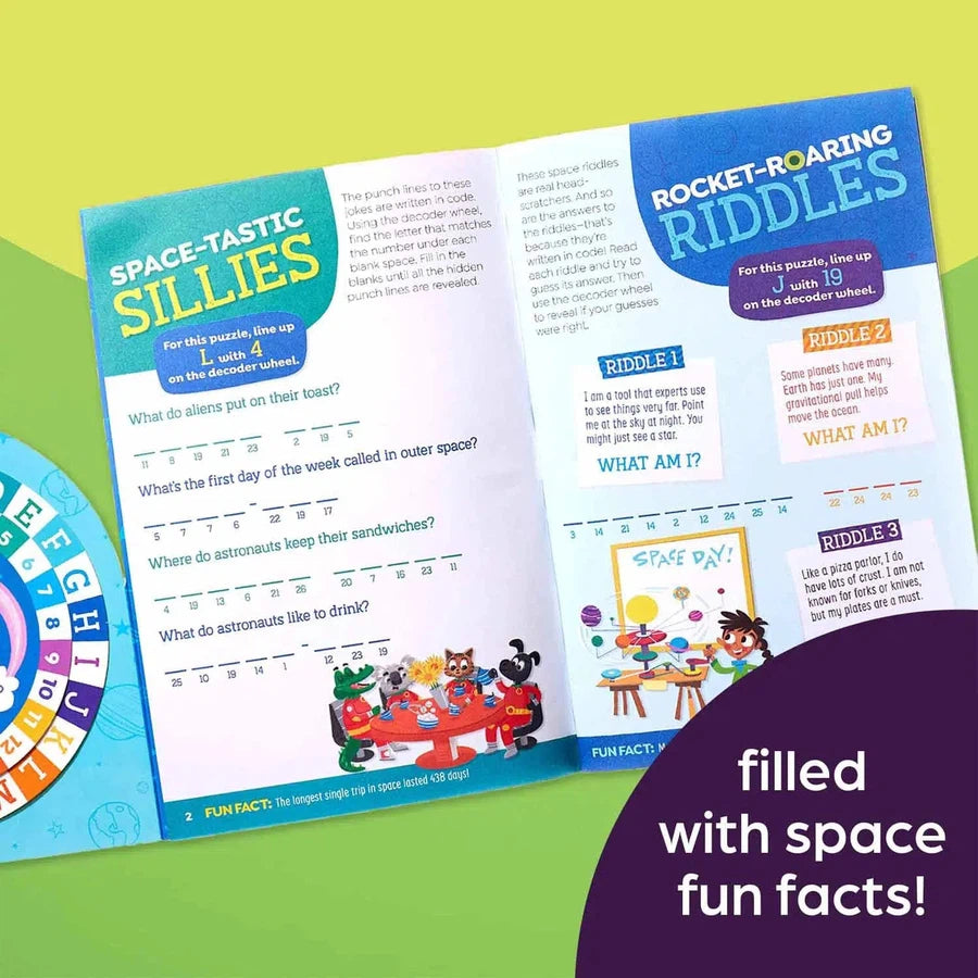 Space Code Crackers (Highlights Fun to Go)-Activity: 益智解謎 Puzzle & Quiz-買書書 BuyBookBook