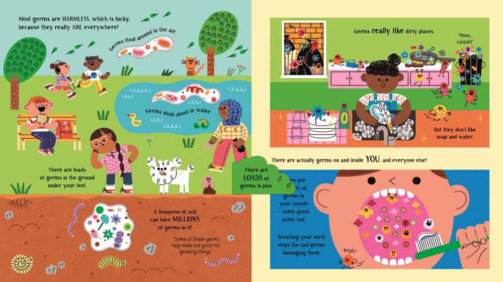 Step inside Science - Germs - 買書書 BuyBookBook