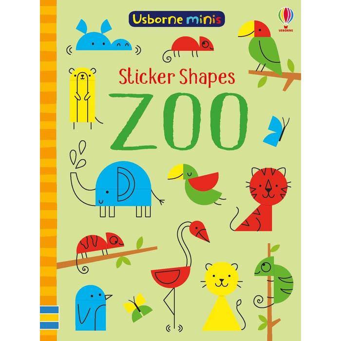 Sticker shapes zoo (Mini) Usborne