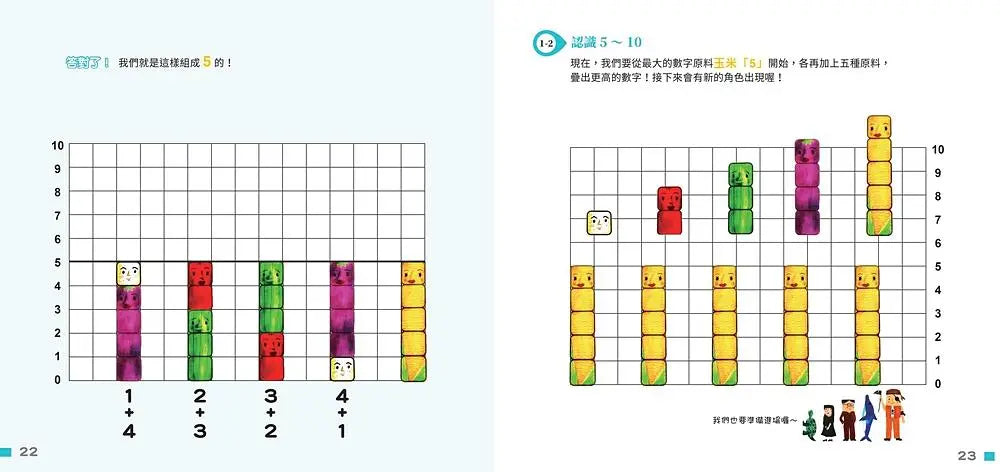 算數好好玩:角色數棒積木卡 玩出兒童算數力(隨書附贈數棒積木卡桌遊組)-Children’s Educational: Mathematics/ science/ technology-買書書 BuyBookBook
