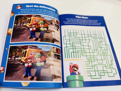 Super Mario Bros. Movie, The - Official Activity Book (Nintendo)-Activity: 繪畫貼紙 Drawing & Sticker-買書書 BuyBookBook