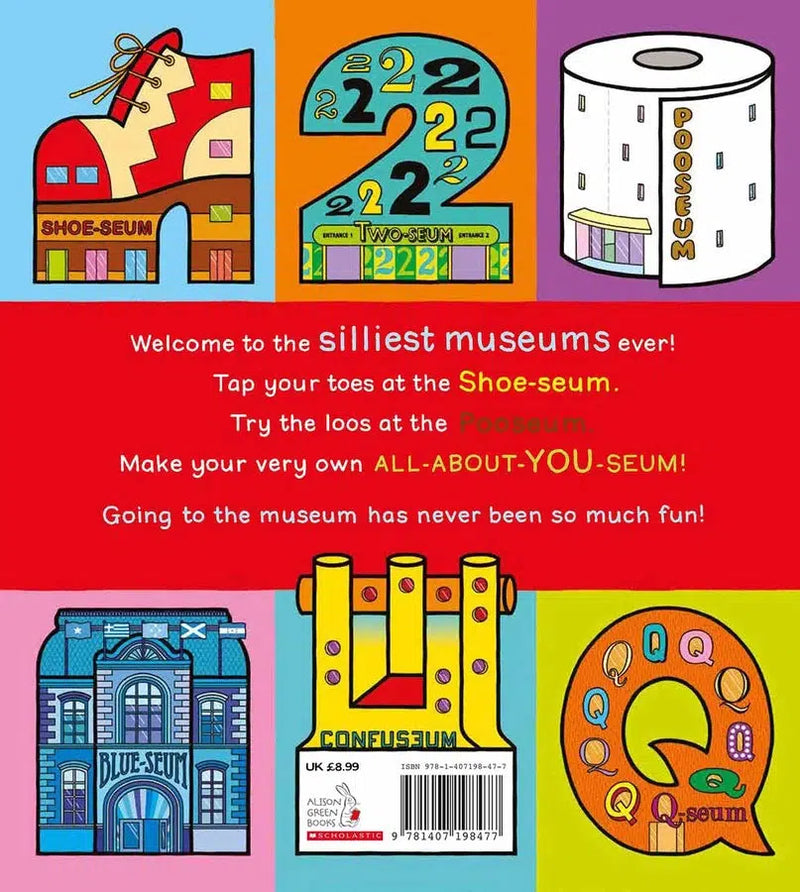 Super Silly Museums (Nick Sharratt) - 買書書 BuyBookBook