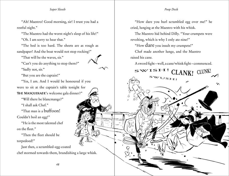 Super Sleuth (David Walliams)-Children’s / Teenage fiction: Biographical/ historical fiction and true stories-買書書 BuyBookBook