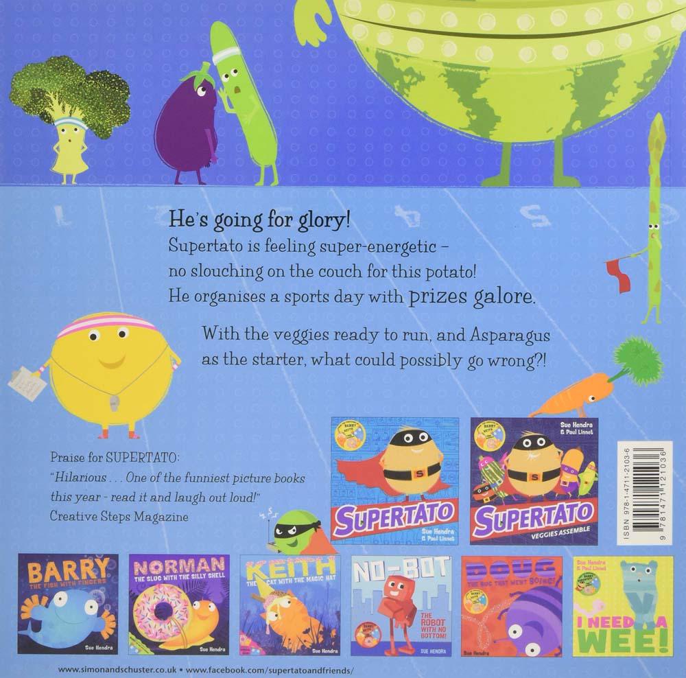 Supertato #03 Run, Veggies, Run! (Sue Hendra)-Fiction: 幽默搞笑 Humorous-買書書 BuyBookBook