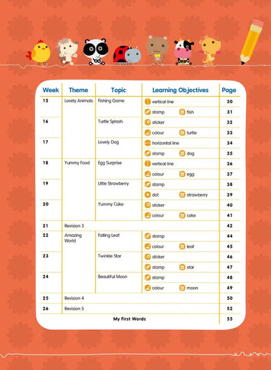 Playgroup English 親子班英語遊戲及小手肌練習 - 26週學前教育系列 (附QR code短片)-補充練習: 英文科 English-買書書 BuyBookBook