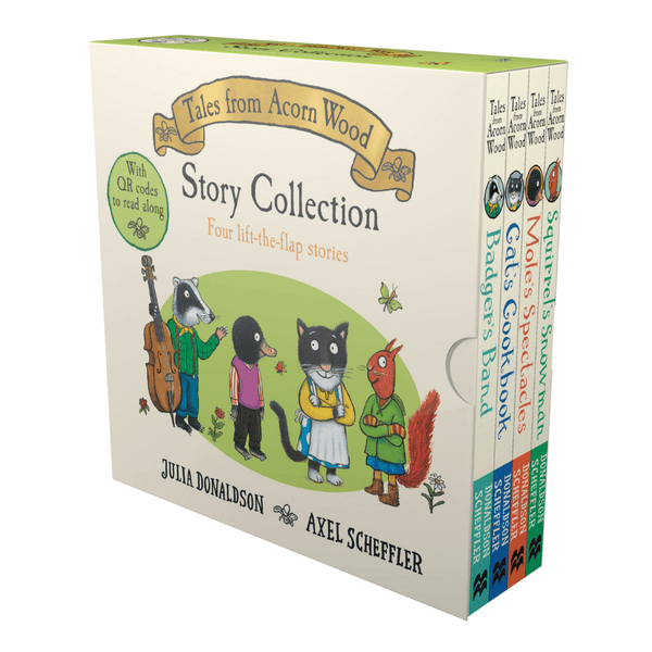 Tales From Acorn Wood Story Collection #2 (New)(with QR code audio)(Julia Donaldson) (Axel Scheffler)-Fiction: 兒童繪本 Picture Books-買書書 BuyBookBook