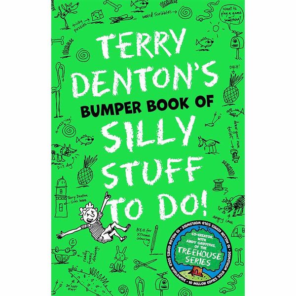 Terry Denton's Bumper Book of Silly Stuff to Do!-Nonfiction: 興趣遊戲 Hobby and Interest-買書書 BuyBookBook