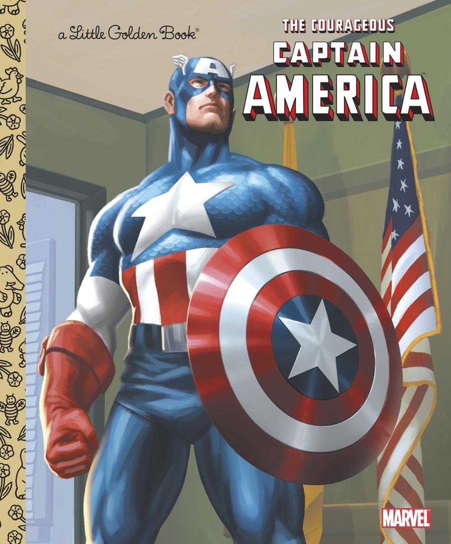 The Courageous Captain America (Marvel: Captain America)-Children’s / Teenage fiction: General and modern fiction-買書書 BuyBookBook