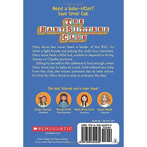 The Baby-sitters Club #04 - Mary Anne Saves the Day (Ann M. Martin) (Paperback) Scholastic
