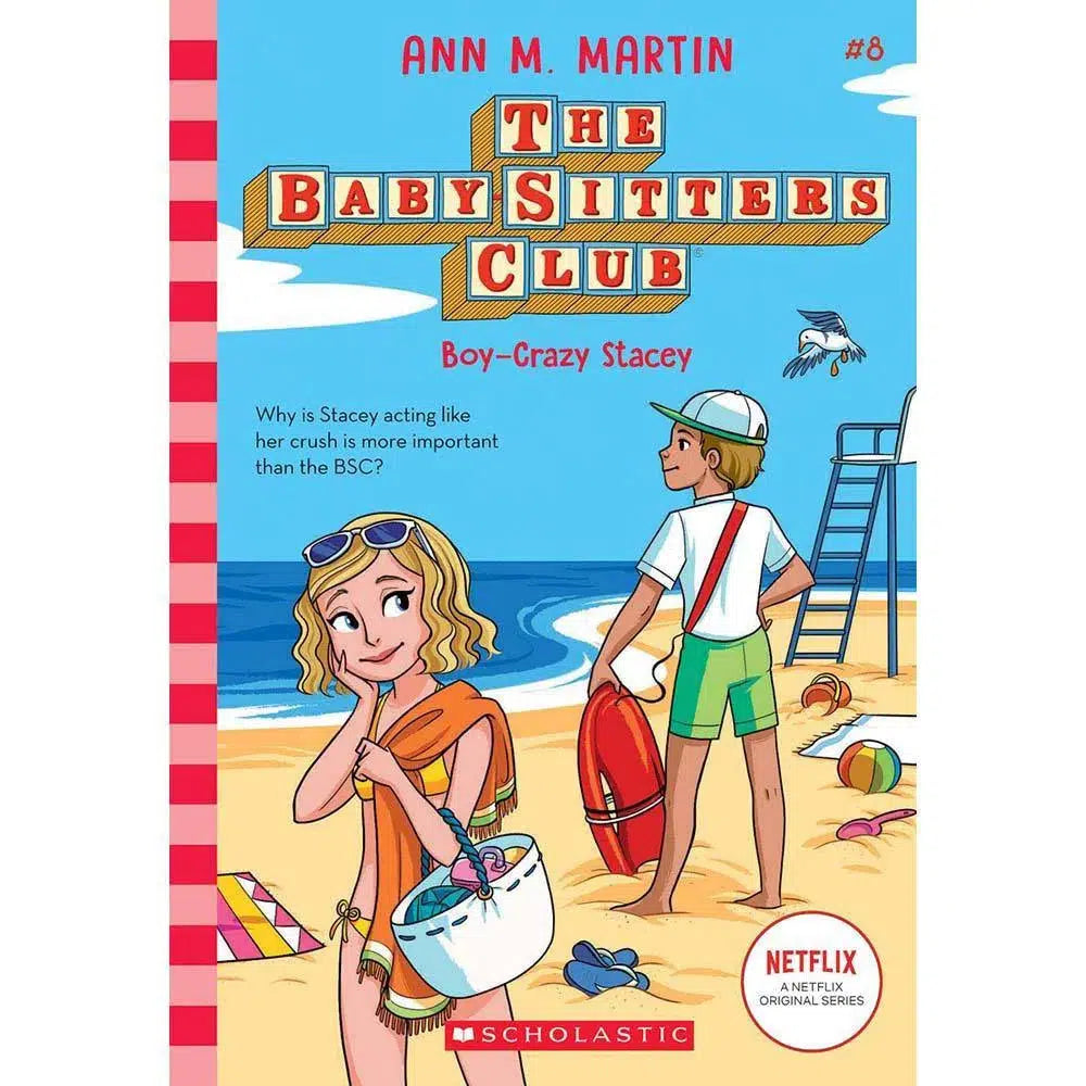 The Baby-sitters Club #08 - Boy-Crazy Stacey (Ann M. Martin) (Paperback) Scholastic