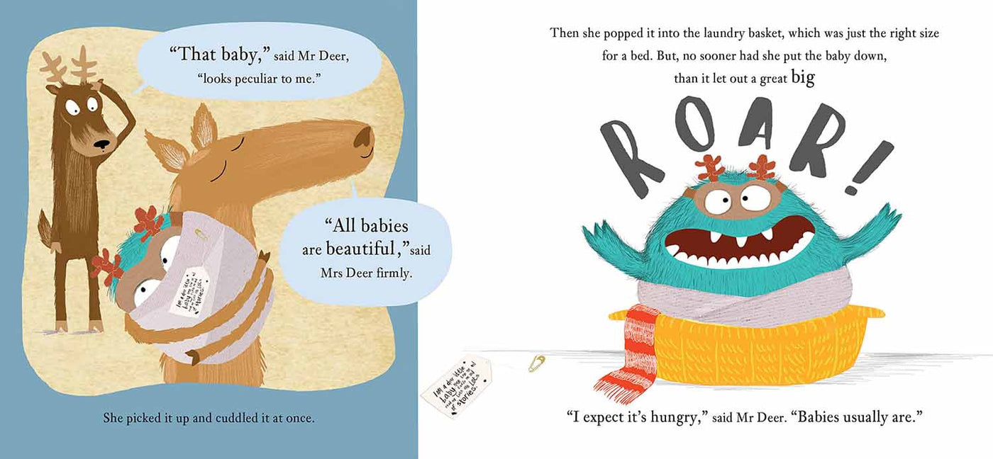 The Baby that Roared (Paperback with QR Code) (Nosy Crow) Nosy Crow