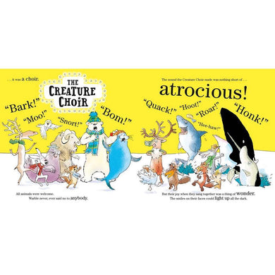 Creature Choir, The (David Walliams) (Paperback book with CD)(Tony Ross) Harpercollins (UK)