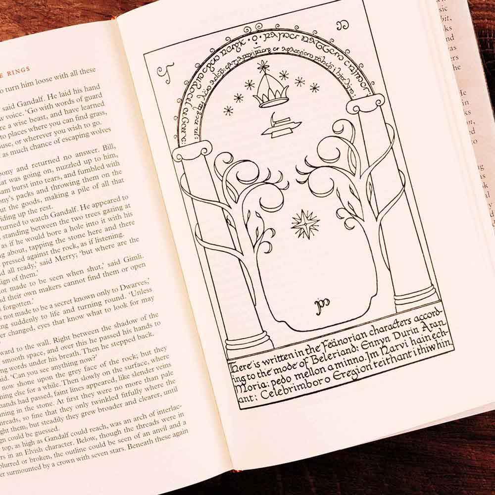 Lord of the Rings, The #01 - The Fellowship of the Ring (Illustrated) (Hardback) (J. R. R. Tolkien) Harpercollins (UK)
