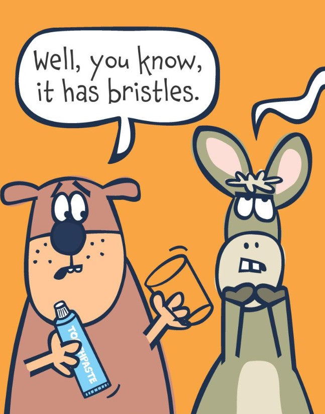 The Giggle Gang #04 My Toothbrush Is Missing (Jan Thomas)-Fiction: 兒童繪本 Picture Books-買書書 BuyBookBook
