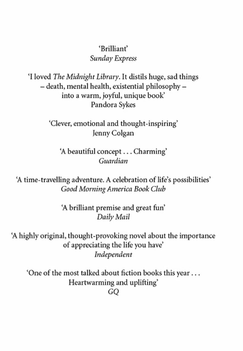Midnight Library, The (Matt Haig)-Fiction: 劇情故事 General-買書書 BuyBookBook