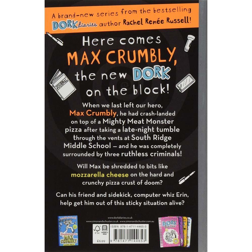 The Misadventures of Max Crumbly #2 Middle School Mayhem (Rachel Renee Russell) Simon & Schuster (UK)