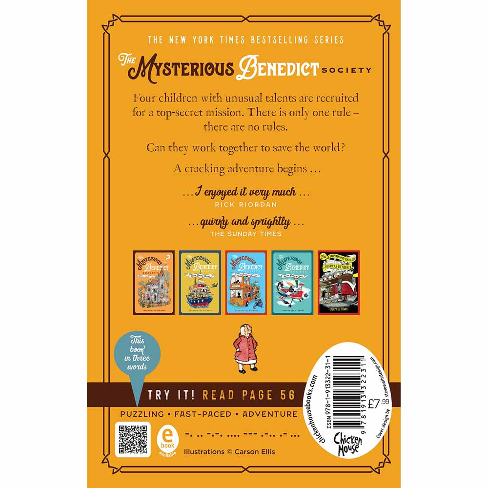 Mysterious Benedict Society, The #1 (UK) Scholastic UK