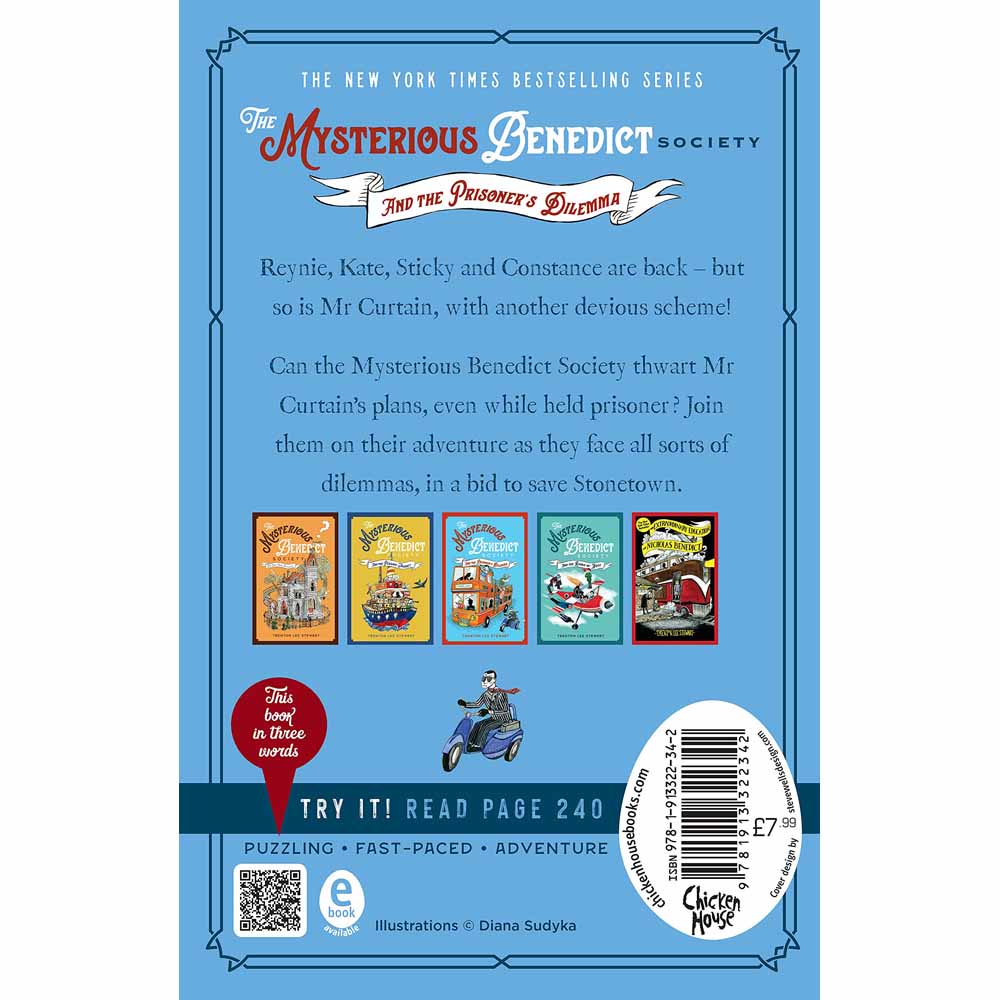 Mysterious Benedict Society, The #3 and the Prisoner's Dilemma (UK) Scholastic UK