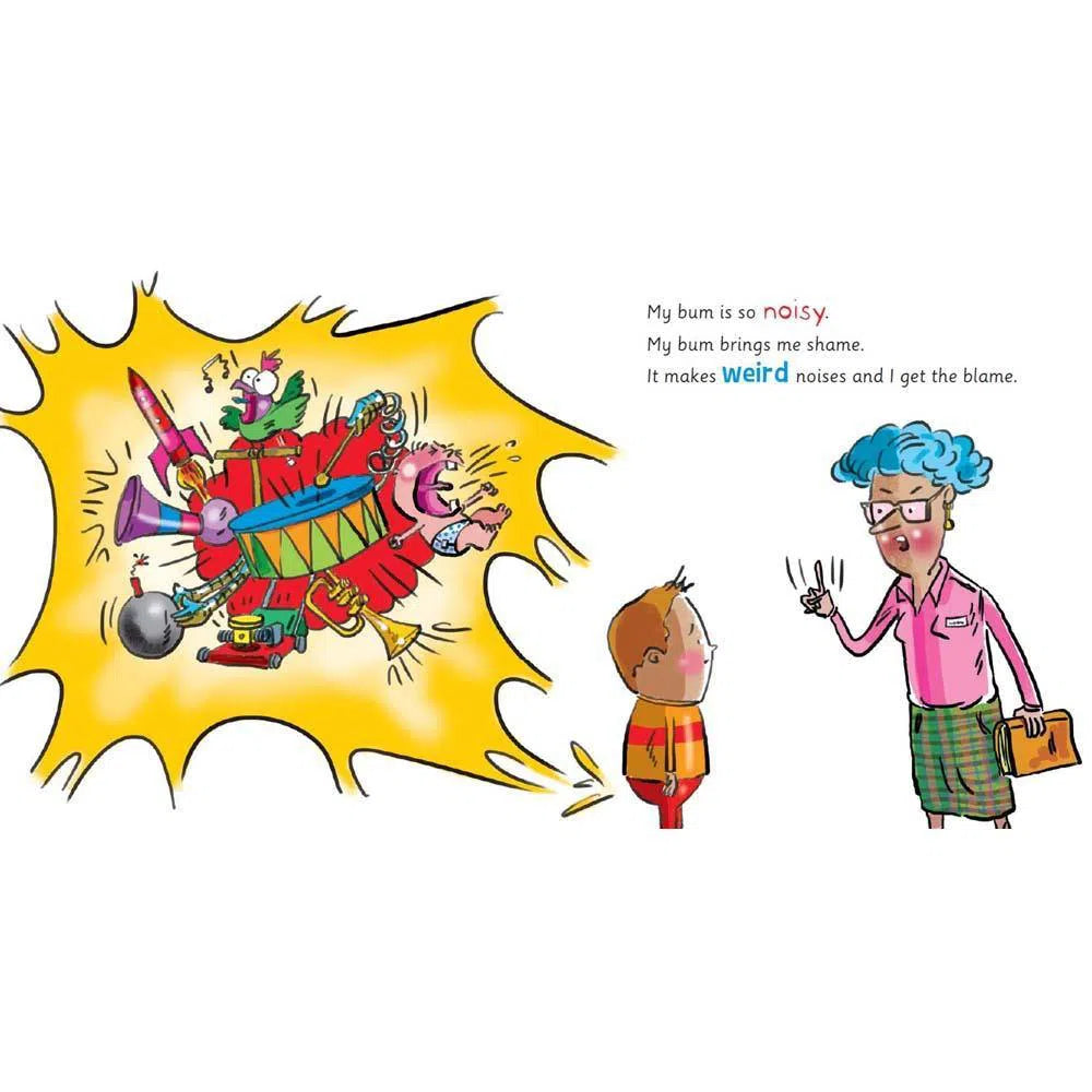 The New Bum #03 My Bum is SO NOISY! (Paperback) (Dawn McMillan) Scholastic UK