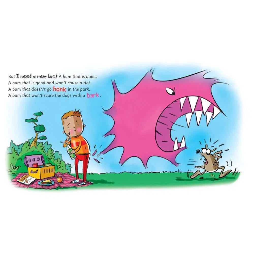 The New Bum #03 My Bum is SO NOISY! (Paperback) (Dawn McMillan) Scholastic UK