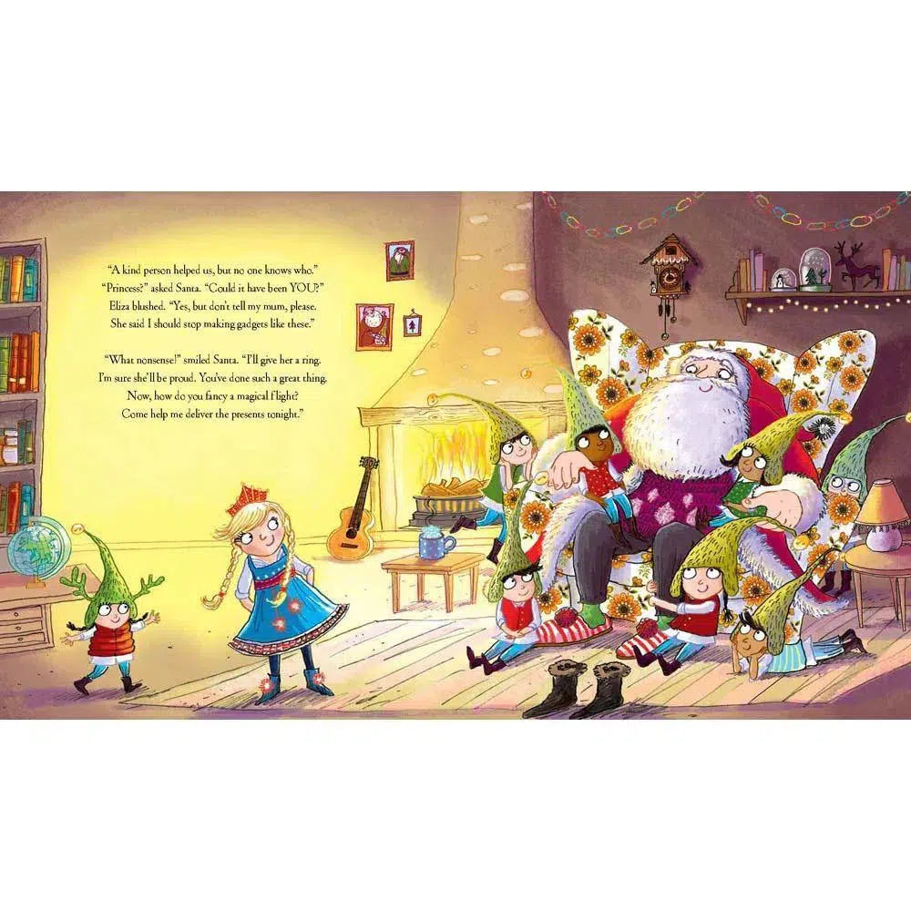The Princess #4 and the Christmas Rescue (Paperback with QR Code)(Nosy Crow)(Caryl Hart) Nosy Crow