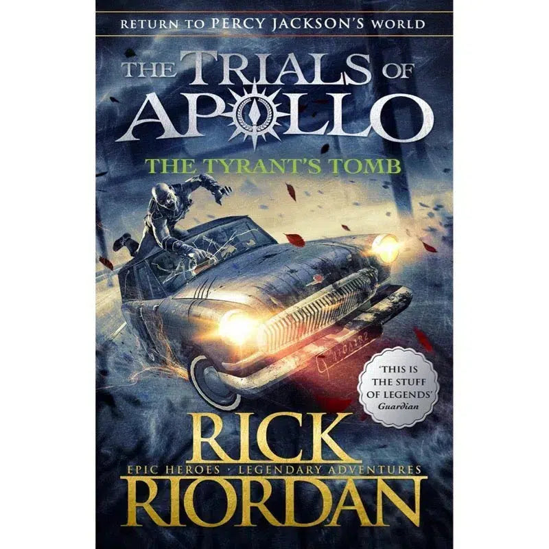 Trials of Apollo, The #4 The Tyrant's Tomb (Rick Riordan) - 買書書 BuyBookBook
