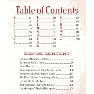 The Unofficial Harry Potter Bestiary Macmillan US