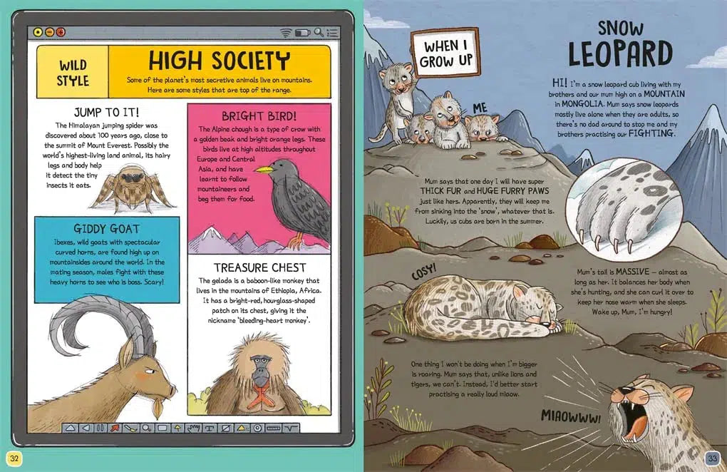 The Wild Life of Animals-Children’s / Teenage general interest: Nature, animals, the natural world-買書書 BuyBookBook