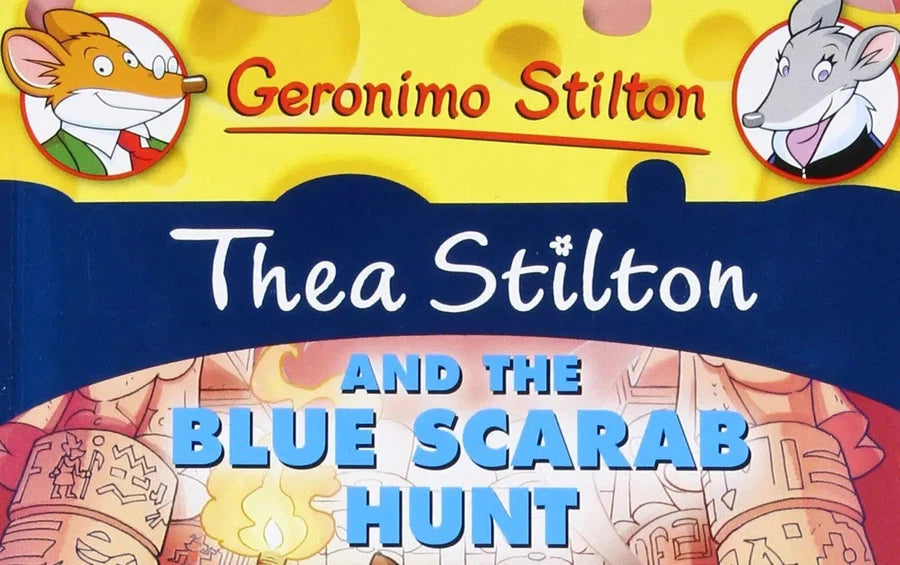 Thea Stilton #11 Thea Stilton and the Blue Scarab Hunt - 買書書 BuyBookBook