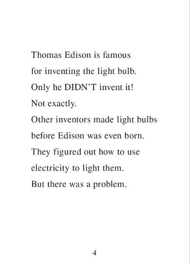 ICR: Thomas Edison: Lighting the Way (I Can Read! L2)-Fiction: 橋樑章節 Early Readers-買書書 BuyBookBook