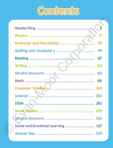 Top Student: Grade 1 Workbook (Evan-Moor)-Activity: 學習補充 Learning & Supplemental-買書書 BuyBookBook