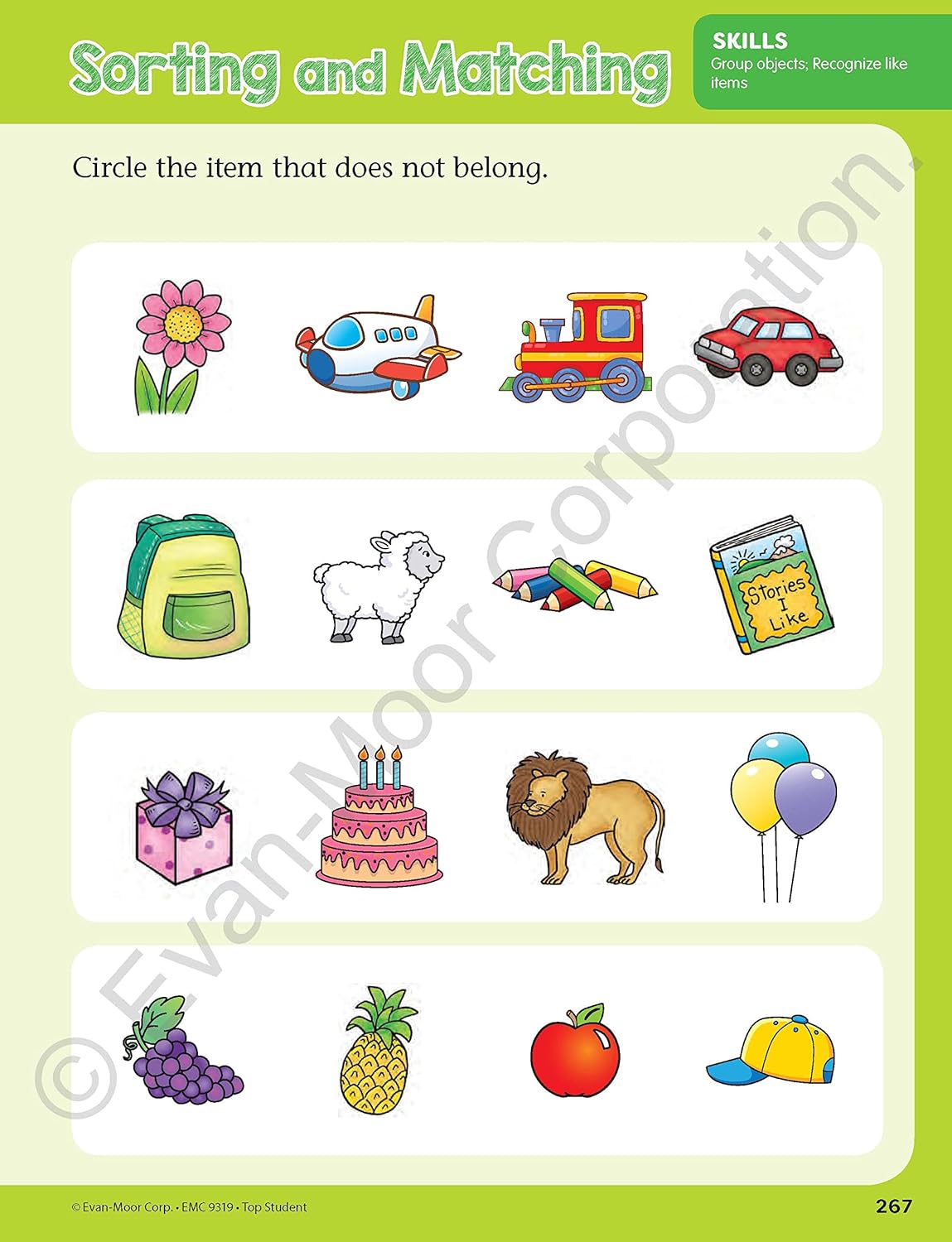 Top Student: Pre-Kindergarten Workbook (Grade Prek) (Evan-Moor)-Activity: 學習補充 Learning & Supplemental-買書書 BuyBookBook