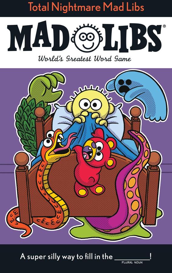 Total Nightmare Mad Libs-Children’s interactive and activity books and kits-買書書 BuyBookBook