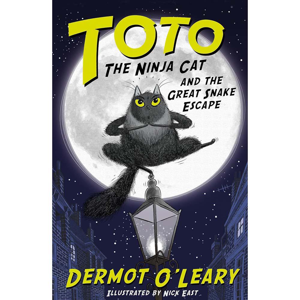 正版Toto the Ninja Cat #01 and the Great Snake Escape (Dermot O