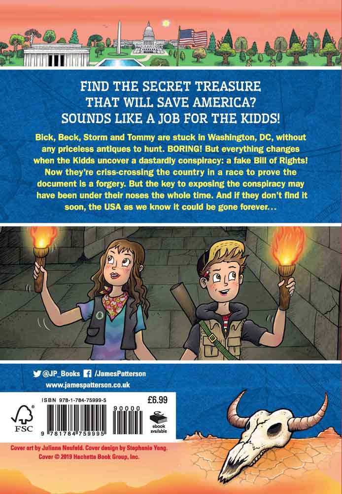 Treasure Hunters #6 All-American Adventure (James Patterson)-Fiction: 歷險科幻 Adventure & Science Fiction-買書書 BuyBookBook