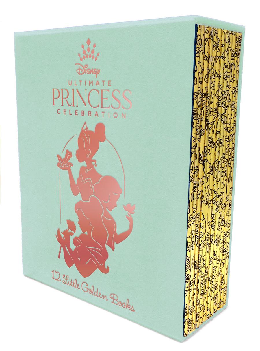 Ultimate Princess Boxed Set of 12 Little Golden Books (Disney Princess)-Children’s / Teenage fiction: General and modern fiction-買書書 BuyBookBook