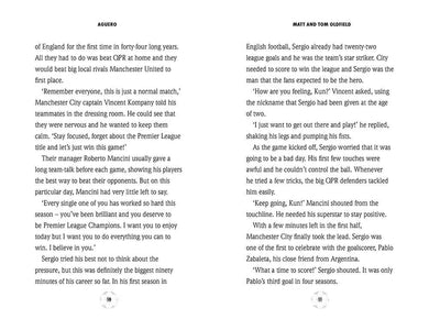 Ultimate Football Heroes - Aguero (Matt & Tom Oldfield)-Nonfiction: 人物傳記 Biography-買書書 BuyBookBook