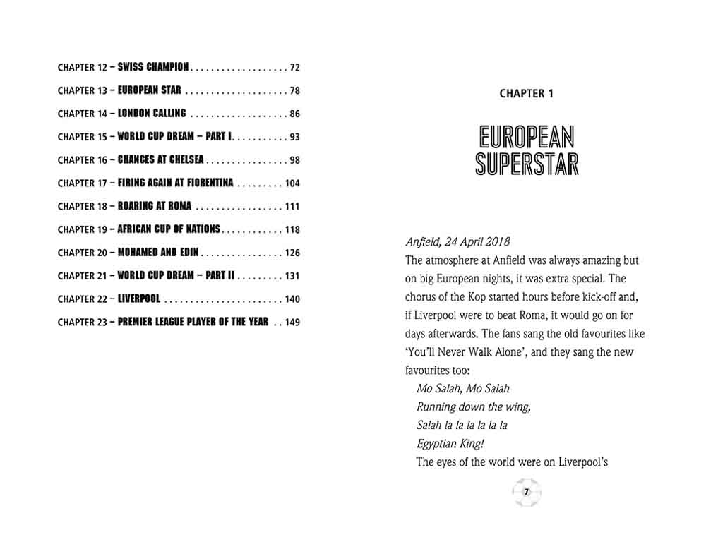 Ultimate Football Heroes - Salah (Matt & Tom Oldfield)-Nonfiction: 人物傳記 Biography-買書書 BuyBookBook