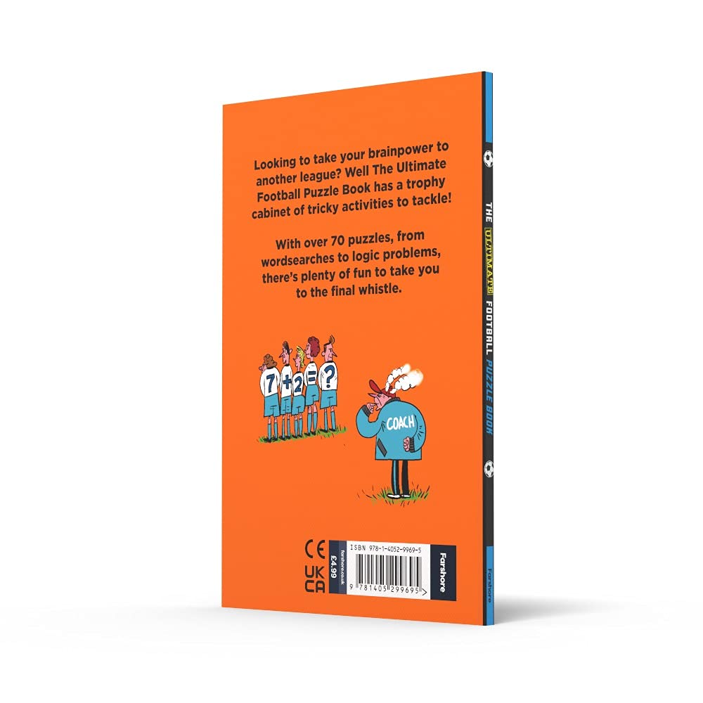 Ultimate Football Puzzle Book, The (Farshore)-Activity: 益智解謎 Puzzle & Quiz-買書書 BuyBookBook