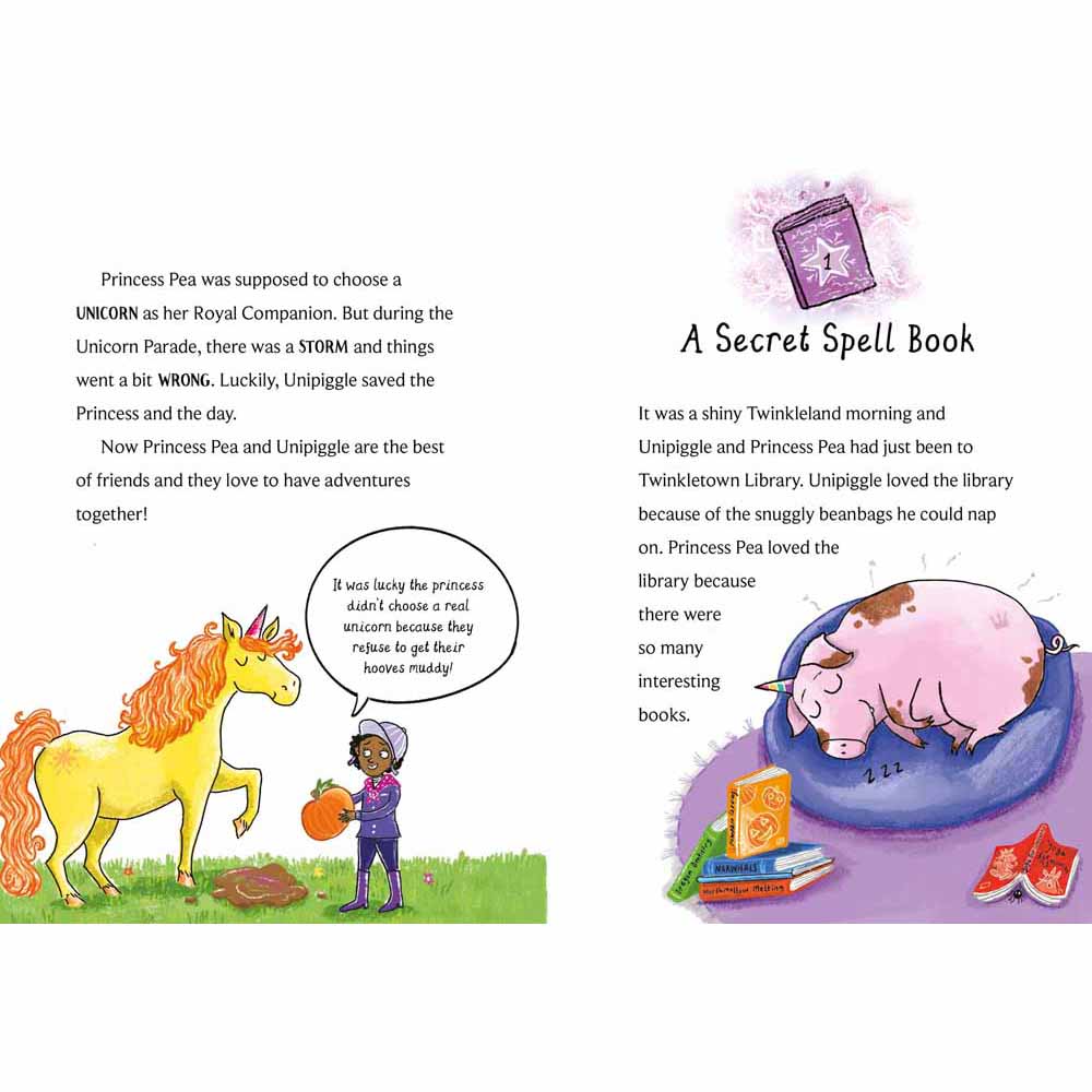 Unipiggle the Unicorn Pig - #04 Witch Emergency Usborne
