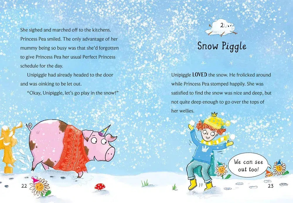 Unipiggle the Unicorn Pig #06 Fairy Freeze-Fiction: 橋樑章節 Early Readers-買書書 BuyBookBook