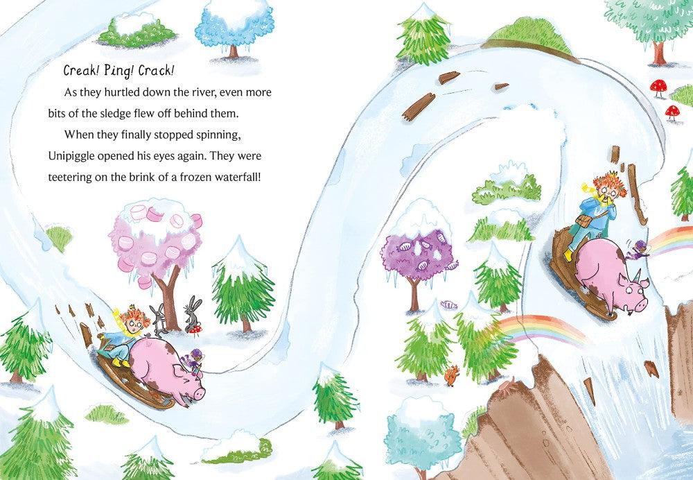 Unipiggle the Unicorn Pig #06 Fairy Freeze-Fiction: 橋樑章節 Early Readers-買書書 BuyBookBook
